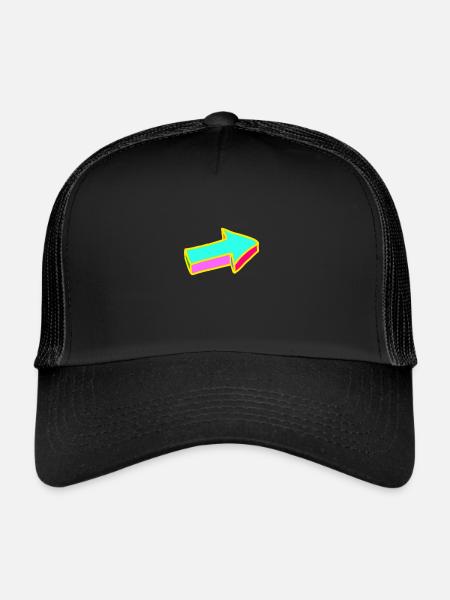 Arrow - Trucker Cap - black/black - Front