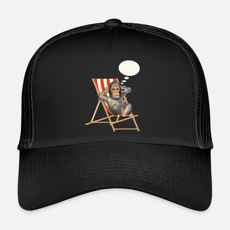 Transat de vacances Monkey Dream Casquette trucker 