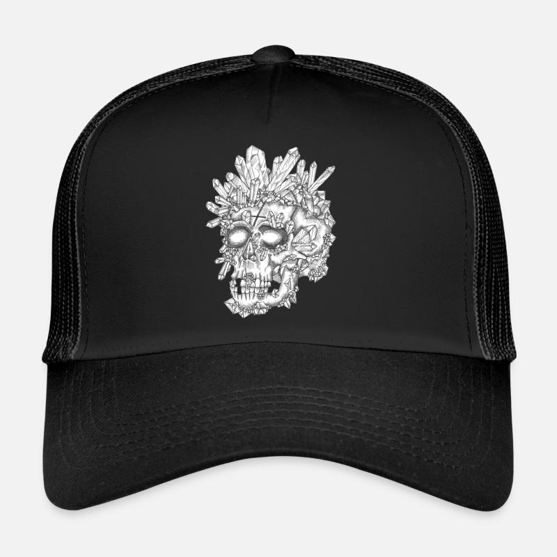 the Crystal Skull - Trucker Cap - black/black