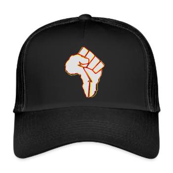 Africa in force - Trucker Cap - black/black - Front