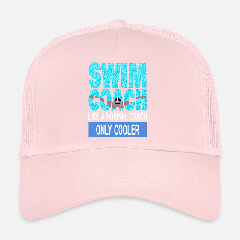 Schwimmtrainer Geschenk Trucker Cap