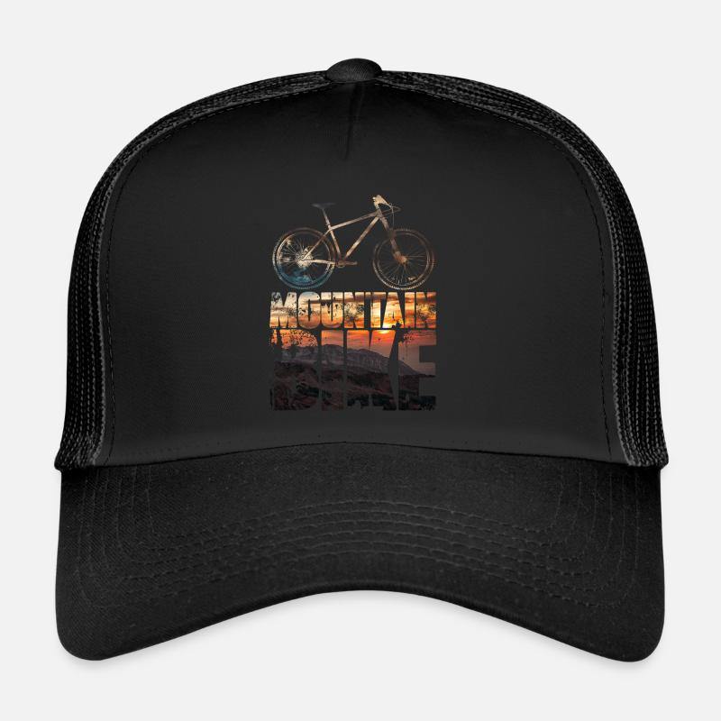 VTT - Casquette trucker - noir/noir
