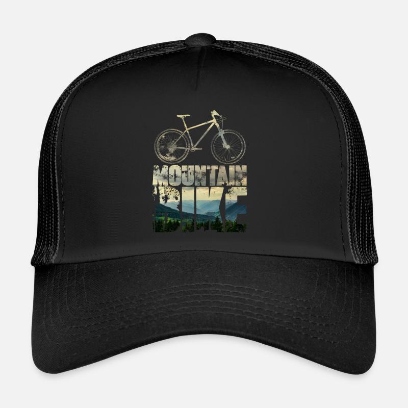 Mountain Bike Trucker Cap