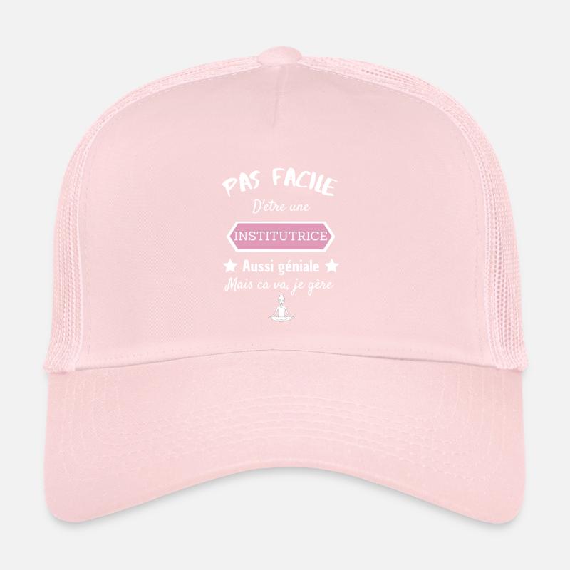 Une géniale Institutrice Casquette trucker 