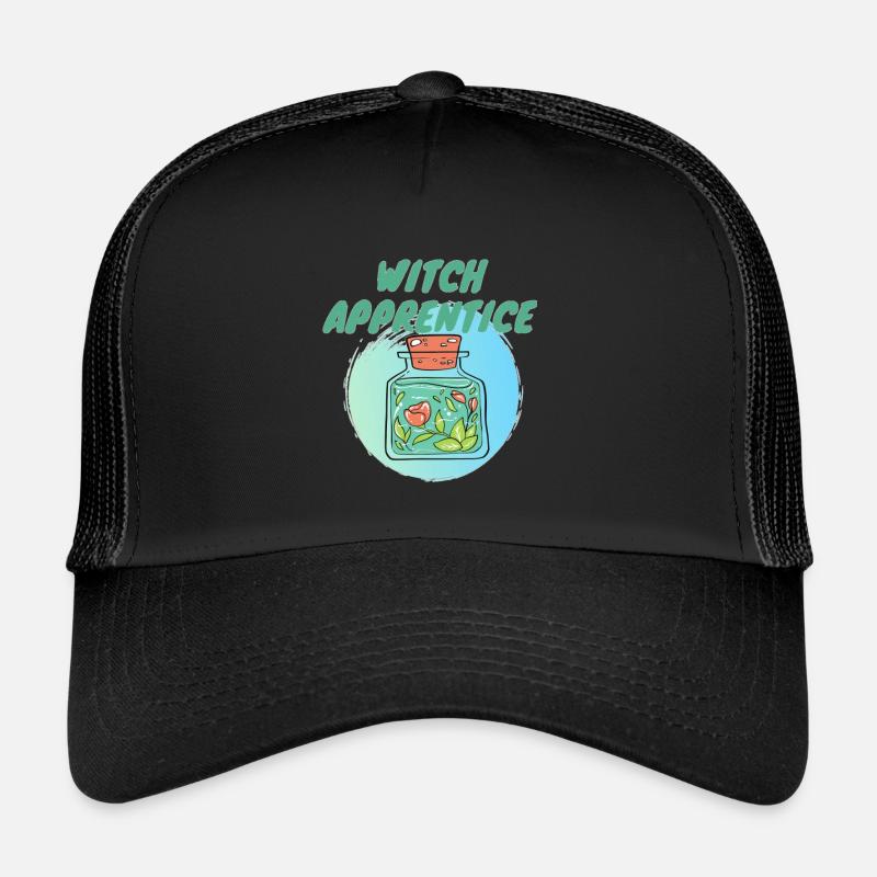 witch apprentice grün Trucker Cap