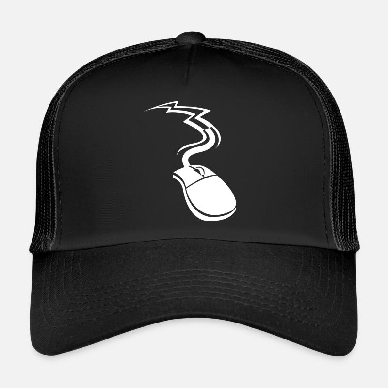 Computer Maus Design Trucker Cap