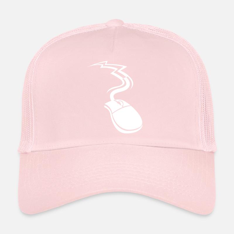 Computer Maus Design Trucker Cap