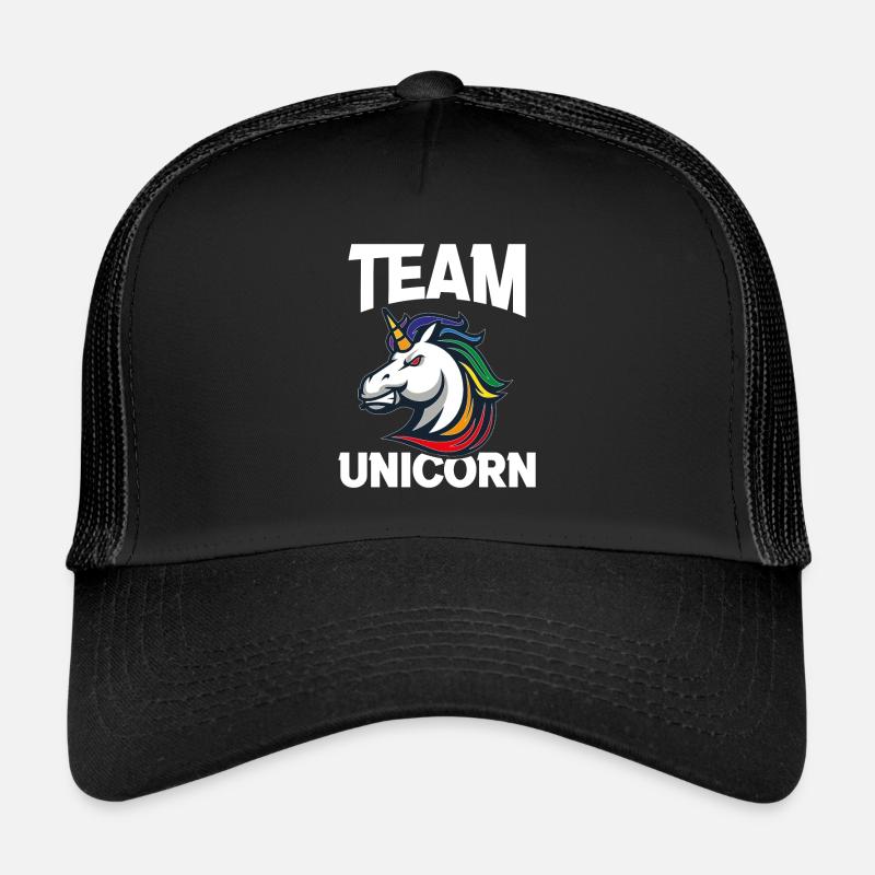 licorne team unicorn idée de cadeau Casquette trucker 