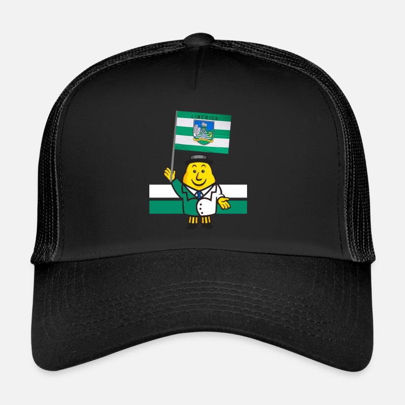 Limerick GAA - Trucker Cap - Schwarz/Schwarz