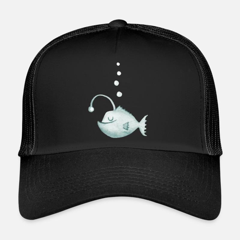 ocean anglerfish Trucker Cap