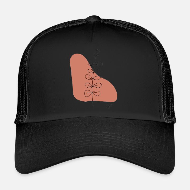 plant - Trucker Cap - Schwarz/Schwarz