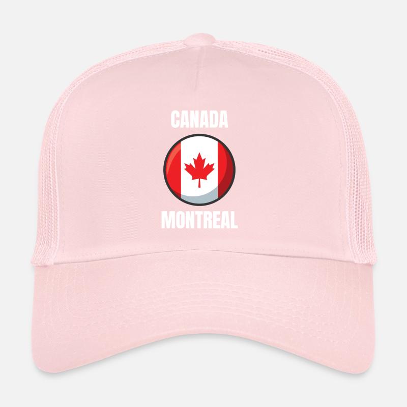 Montreal Canada Gift Idea Trucker Cap