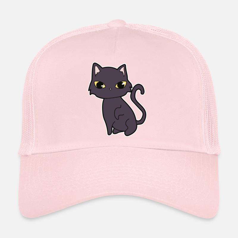 Chat noir Casquette trucker 