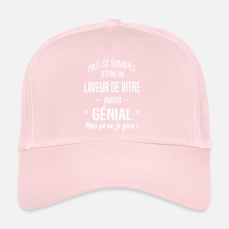 Laveur de vitre Casquette trucker 