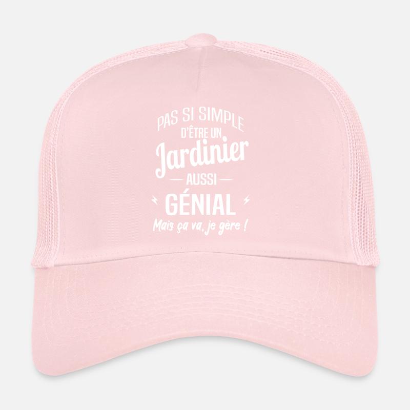 Jardinier Casquette trucker 