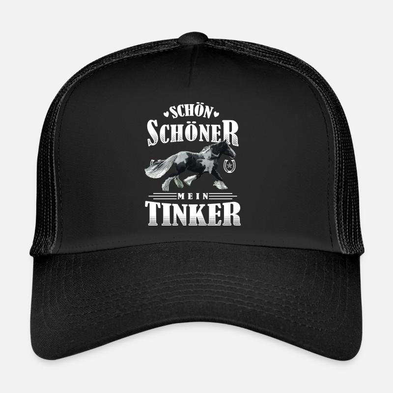 Schön Schöner Mein Tinker - Trucker Cap - Schwarz/Schwarz