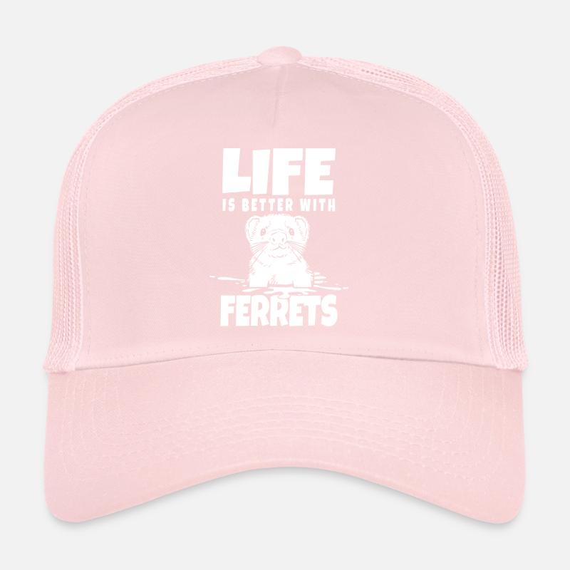 Frettchen Sprüche Trucker Cap