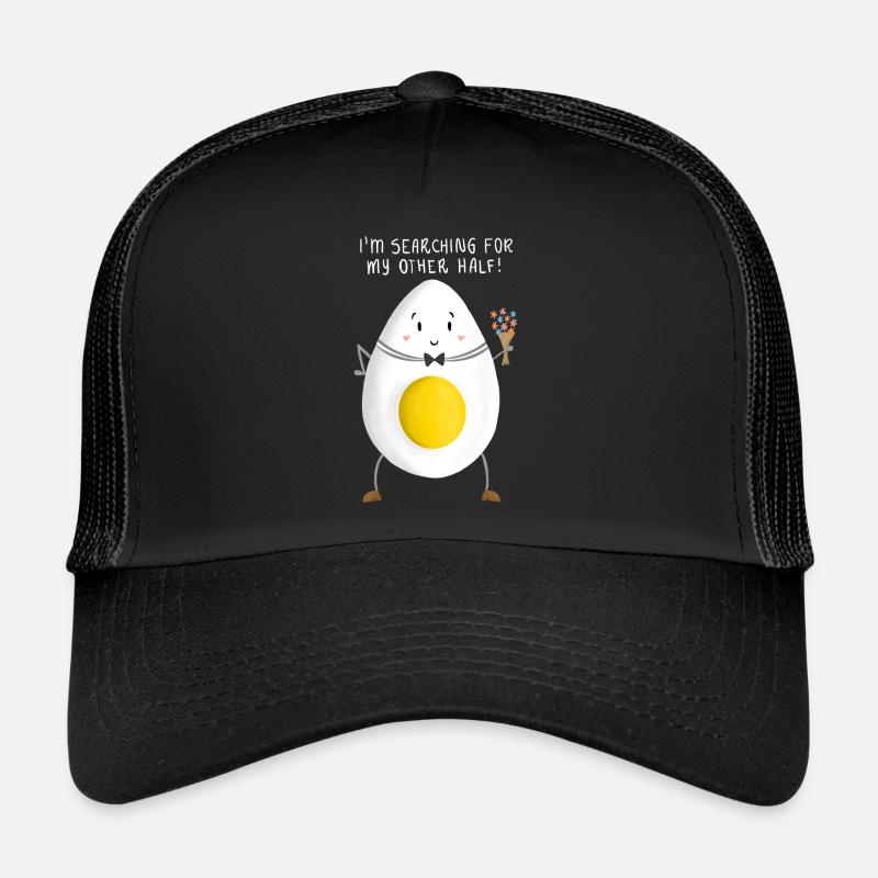 Romantic Boiled Egg Trucker Cap