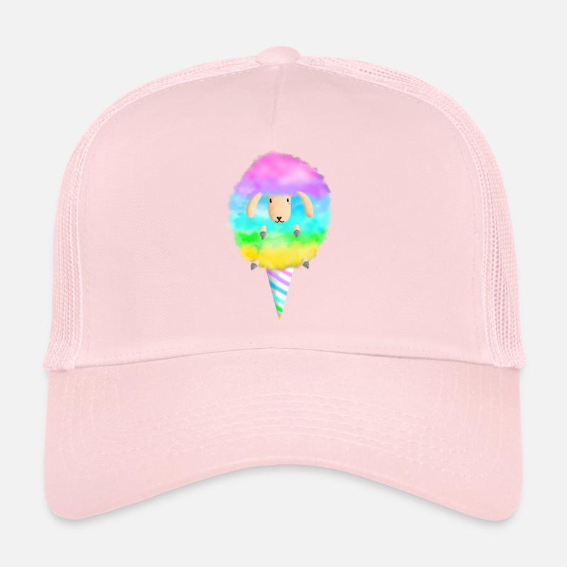 Cotton Candy Sheep Trucker Cap