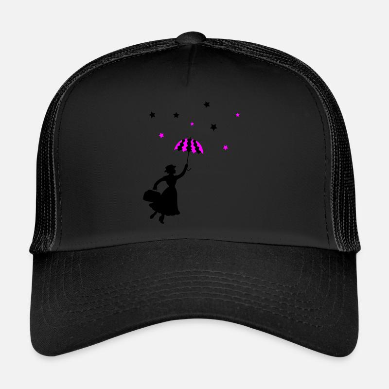 Frau Regenschirm Trucker Cap