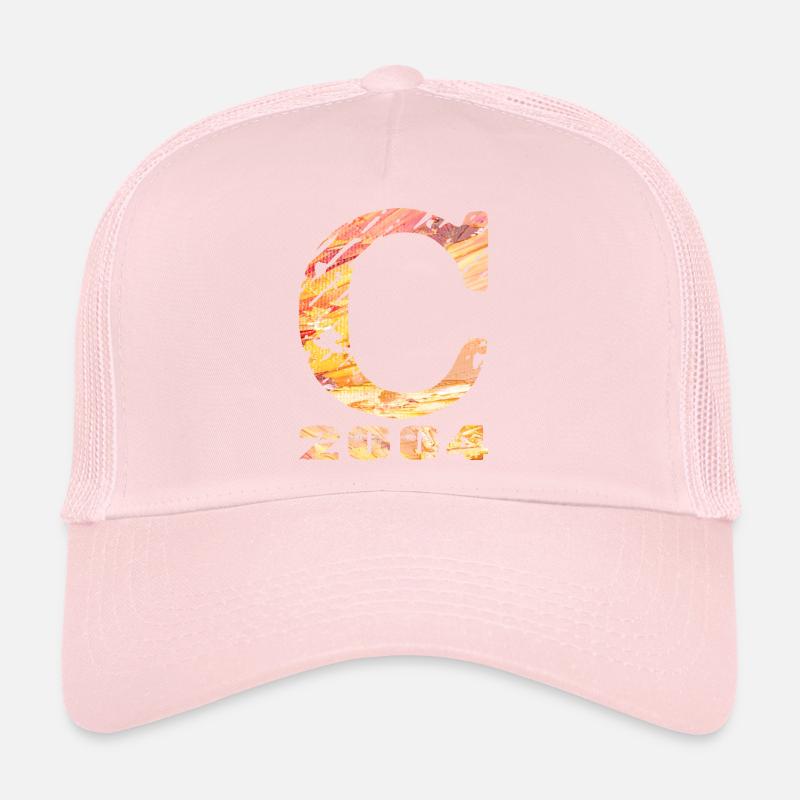 C 2004 Nom Année de naissance Cadeau Casquette trucker 