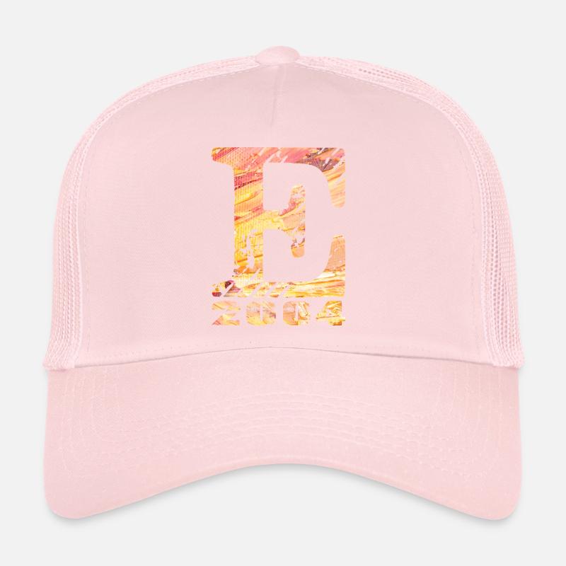E 2004 Nom Année de naissance Cadeau Casquette trucker 