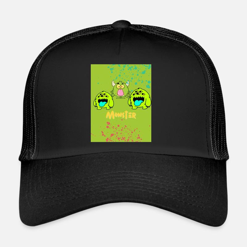 Monster Trucker Cap