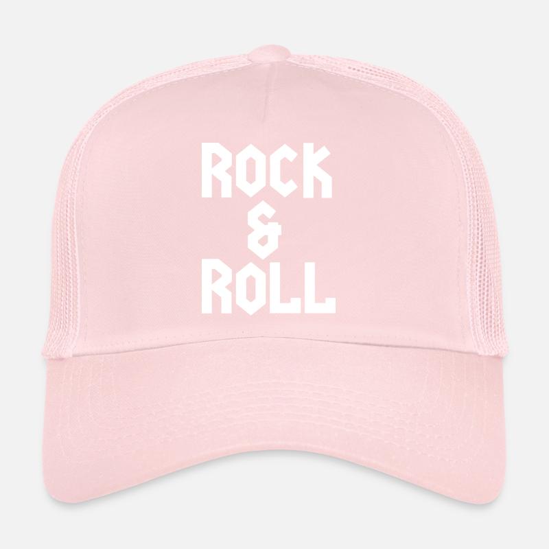 rock and roll Trucker Cap