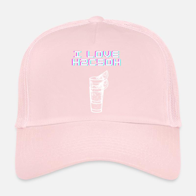 Ich liebe H2C5OH Trucker Cap