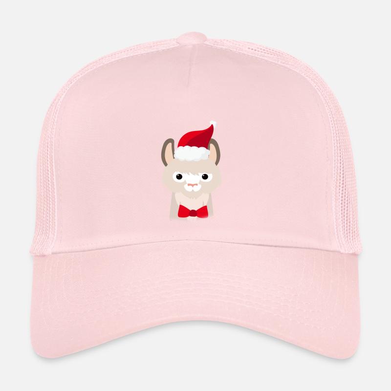 Lama de Noël laid Casquette trucker 