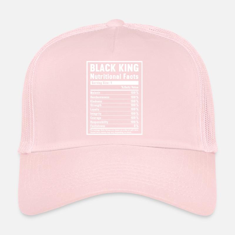Roi Noir Casquette trucker 
