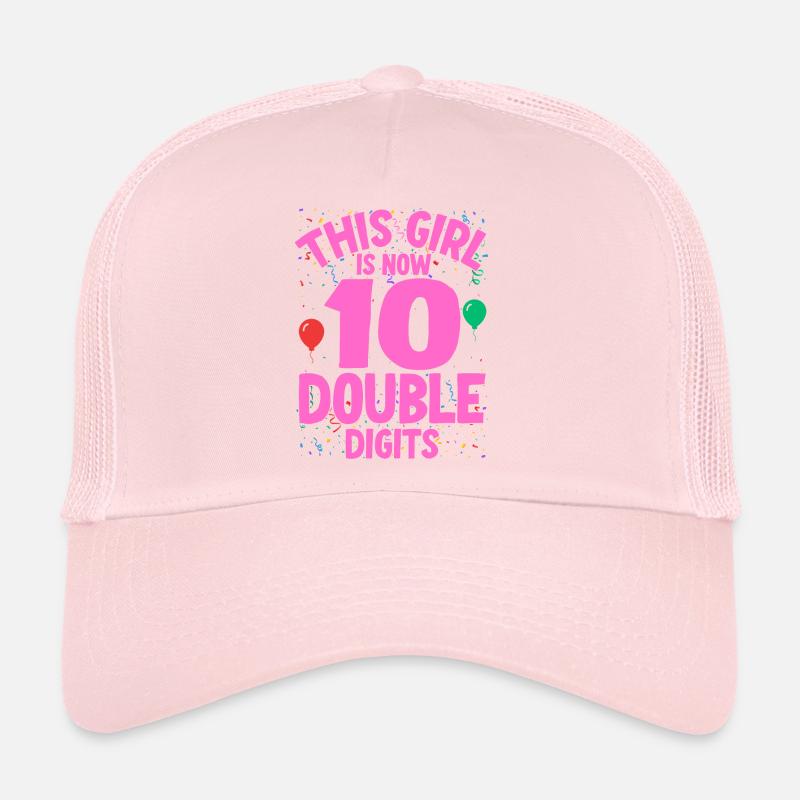 10. Geburtstag Mädchen Trucker Cap