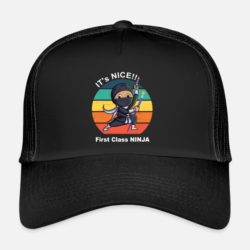 Ninja de première classe Casquette trucker 