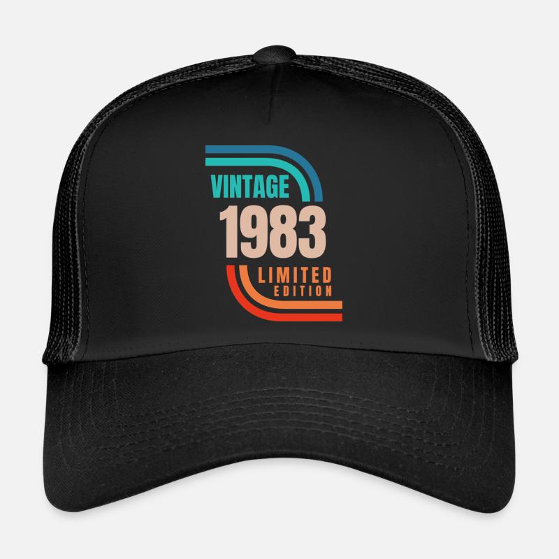 Édition limitée Millésime 1983 Casquette trucker 