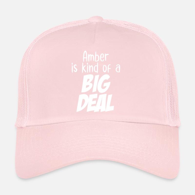 Amber est un gros problème Casquette trucker 