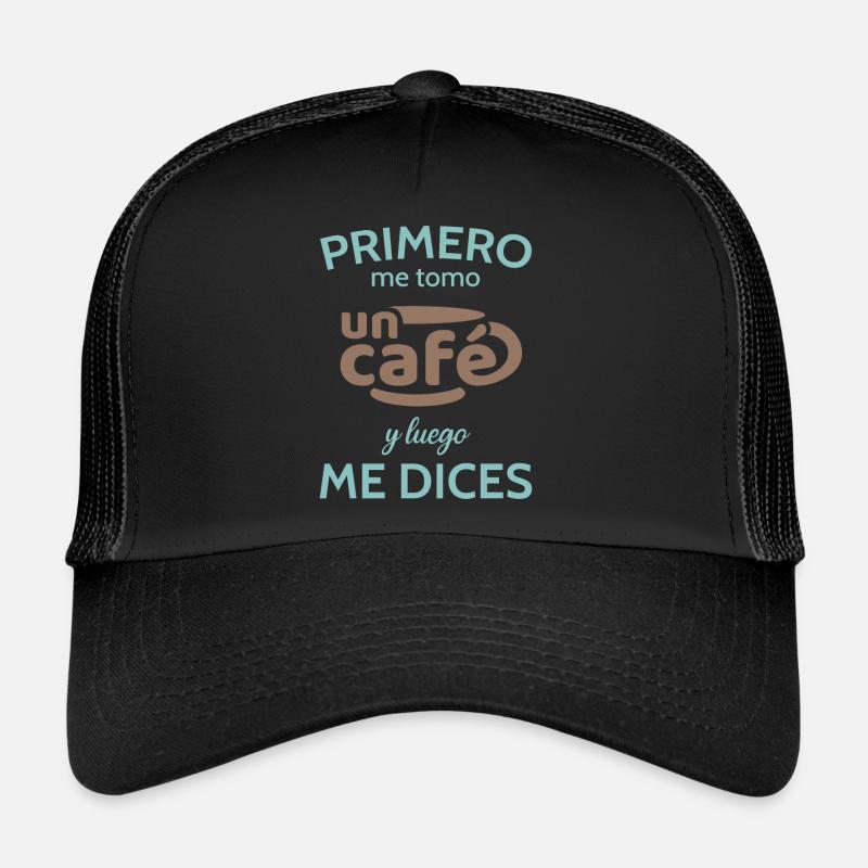 First I have a coffee Trucker Cap