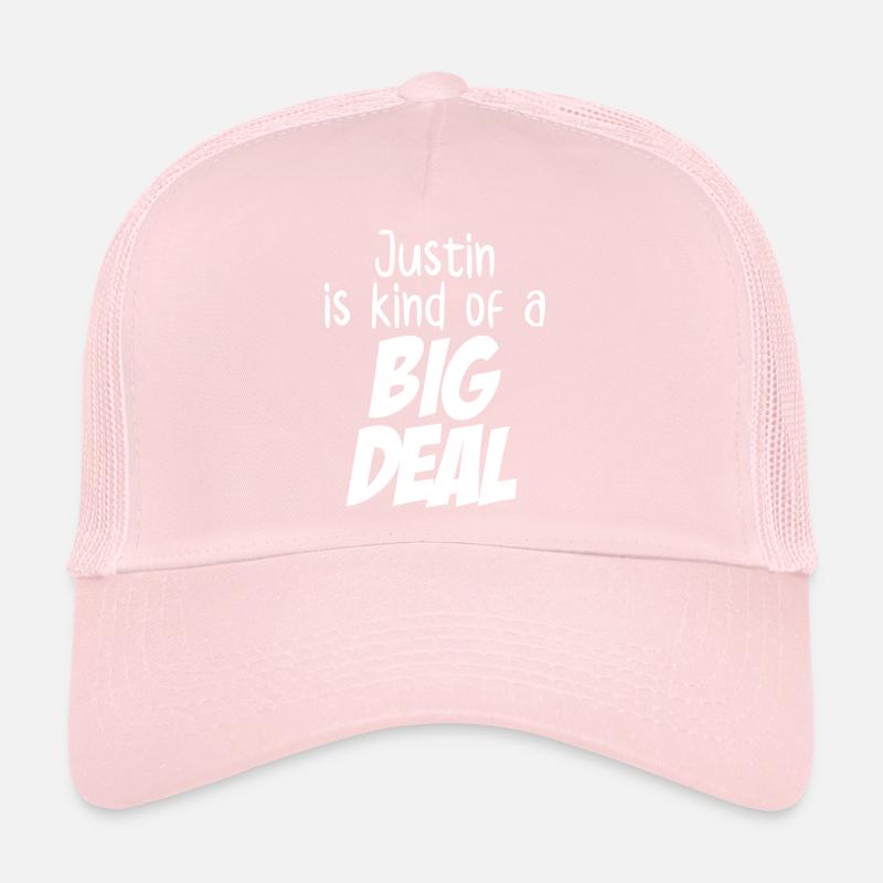Justin ist eine Art große Sache Trucker Cap