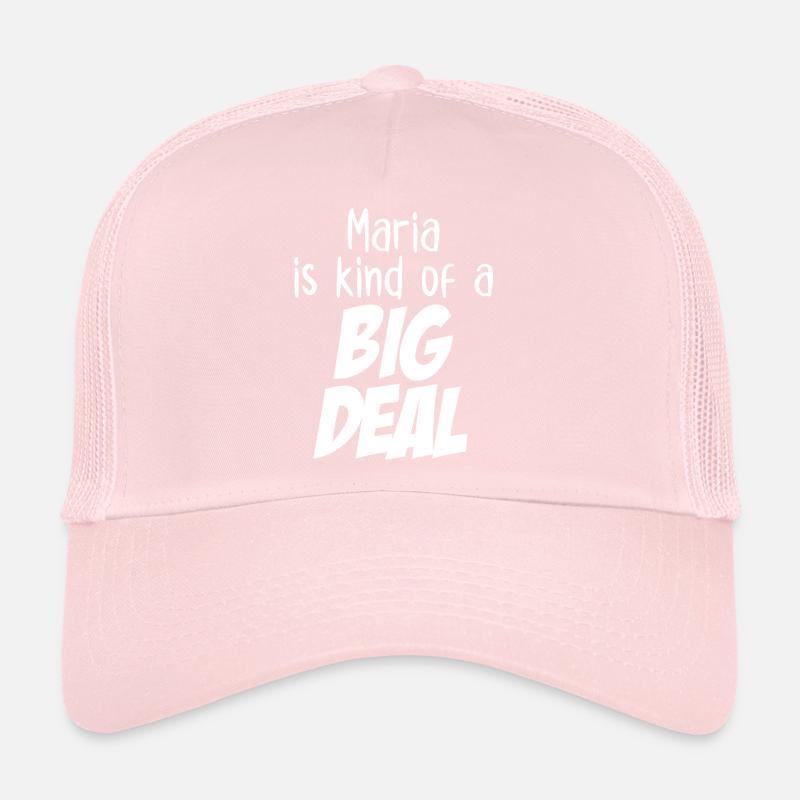 Maria est une sorte de grosse affaire Casquette trucker 