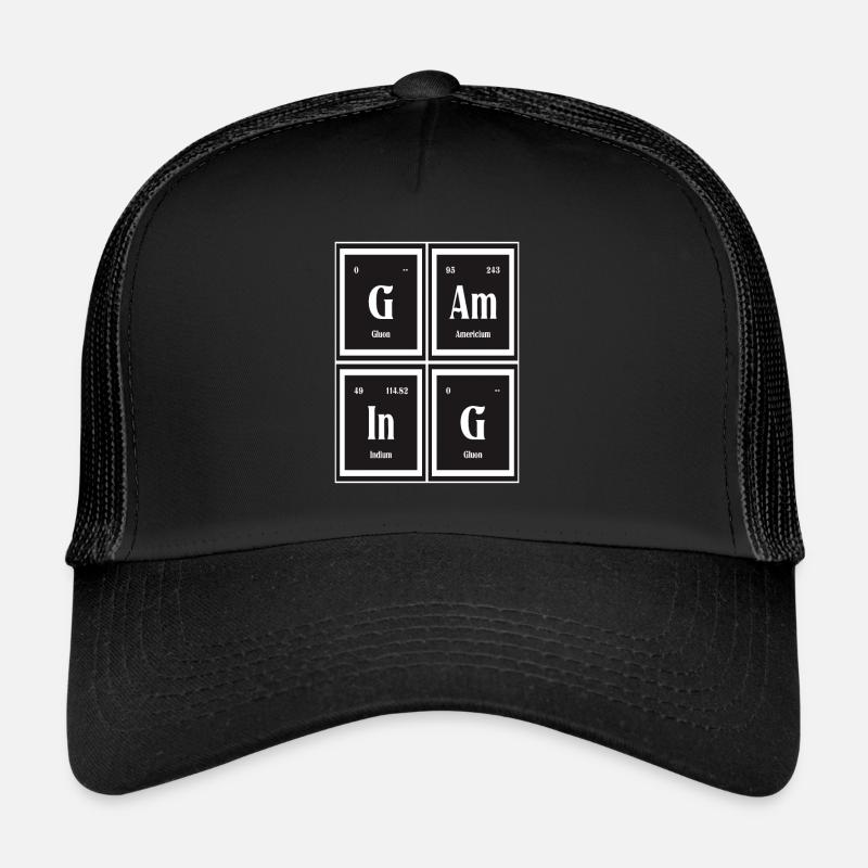 | de jeu Tableau périodique des éléments Casquette trucker 