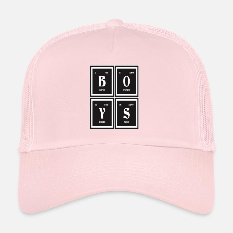 Garçons | Tableau périodique des éléments Casquette trucker 