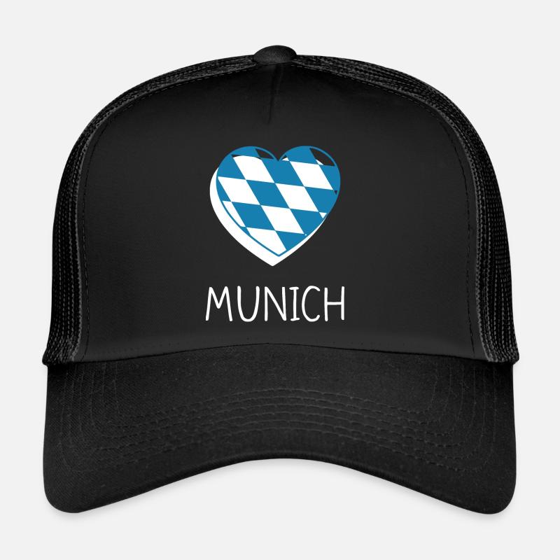 Munich Heart Trucker Cap