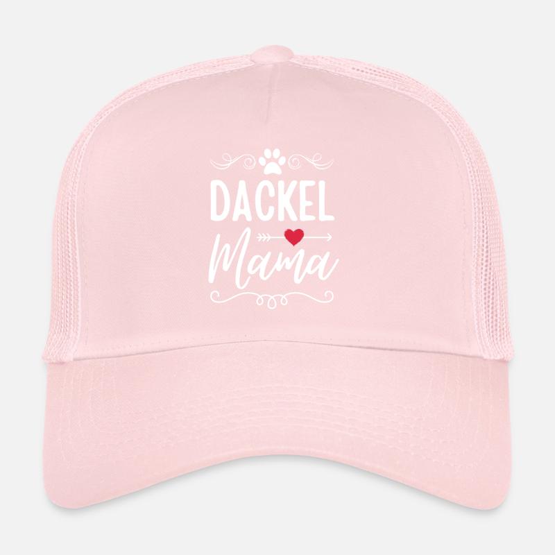 Teckel Mama Amoureux des teckels Casquette trucker 