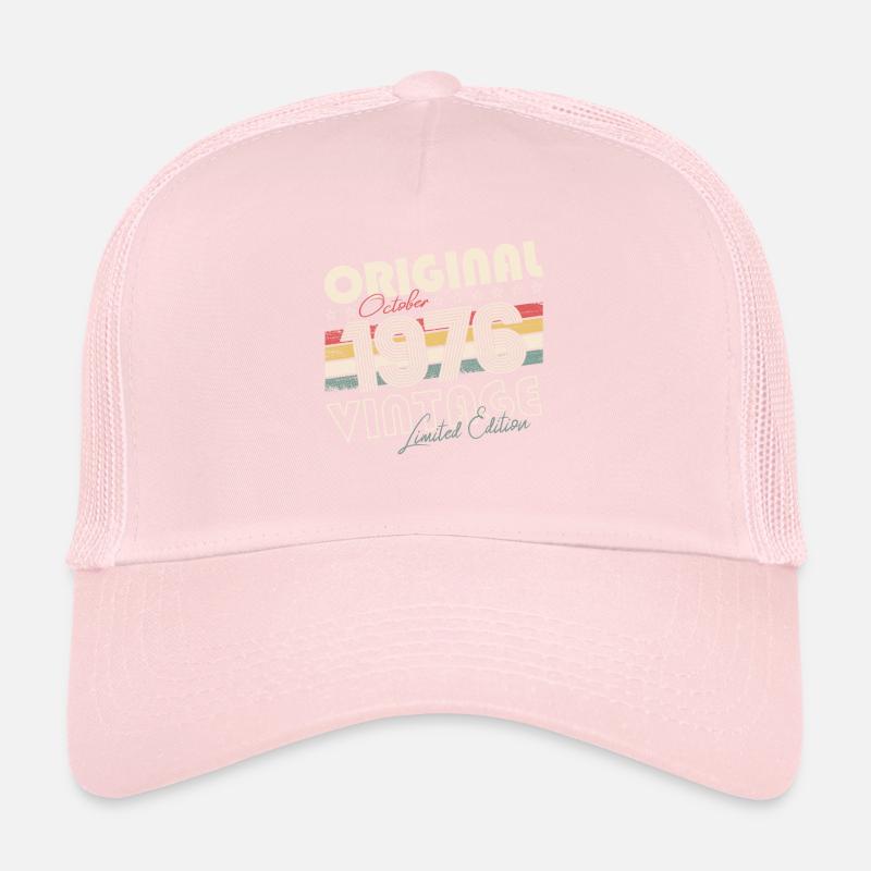 Original October 1976 46th Birthday Gift Cool Trucker Cap