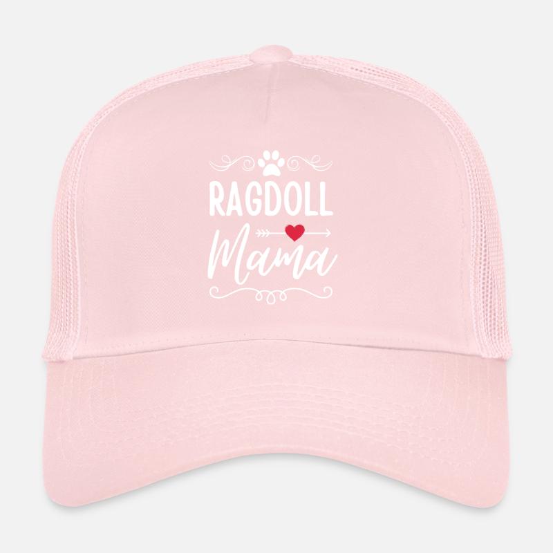 Ragdoll Cat Mama Ragdoll Mom Trucker Cap