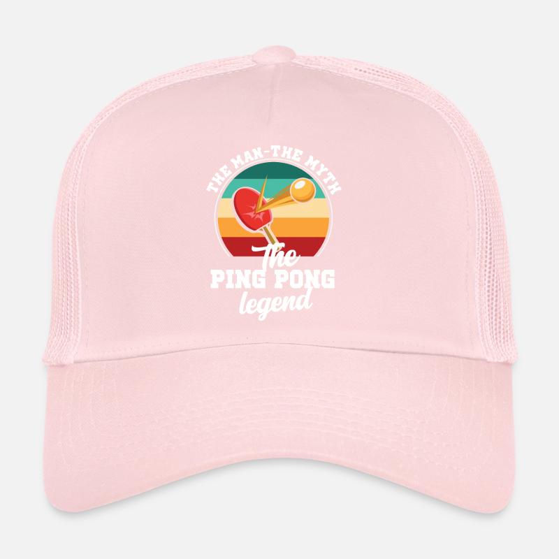 The ping pong legend table tennis player men gift Casquette trucker 