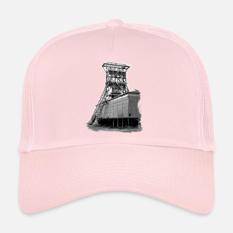 Puits de consolidation de la mine de Gelsenkirchen 9 Casquette trucker 