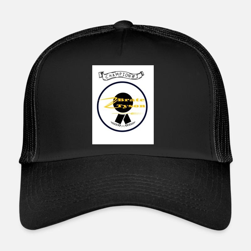Brate Tyson - Trucker Cap - Schwarz/Schwarz