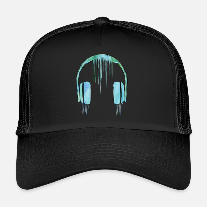 Kopfhörer-Tinte Trucker Cap