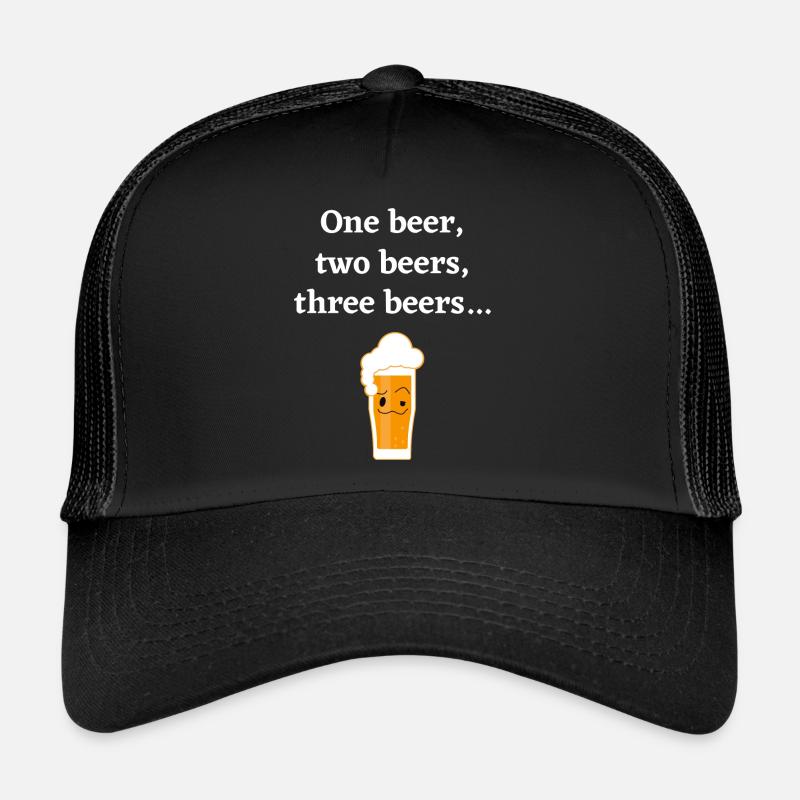 One beer, two beers, three beers... Casquette trucker 