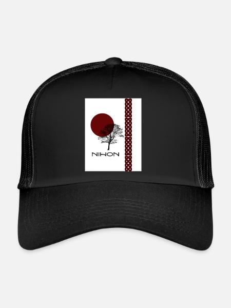 Nihontree - Trucker Cap - black/black